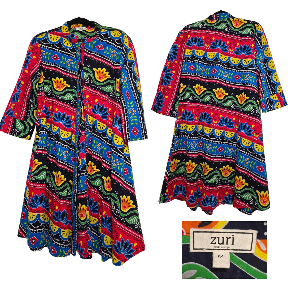 Zuri Colorful Patterned Dress